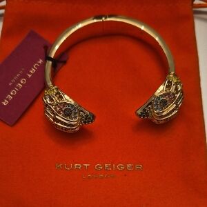 Kurt Geiger Gold and Jewel-Toned Bracelet